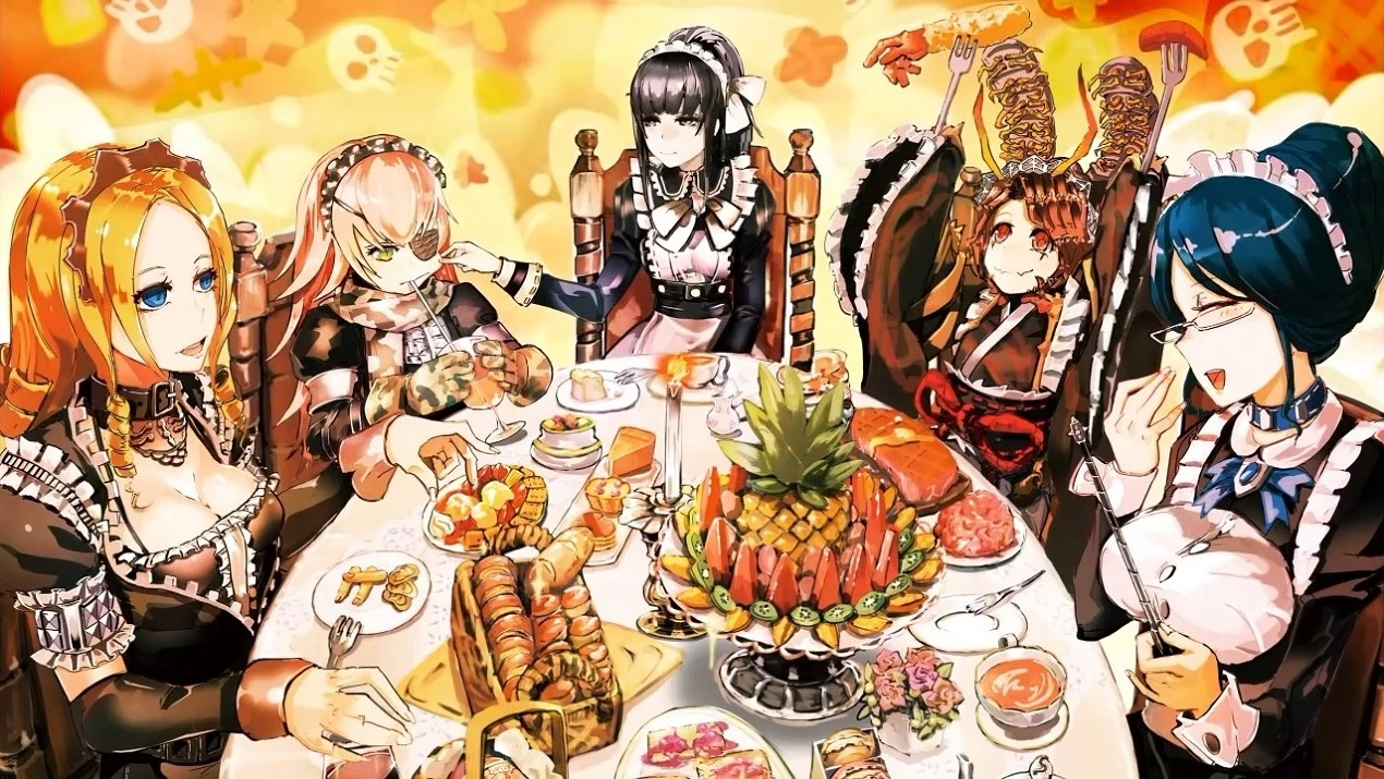 Повелитель: Чаепитие служанок постер